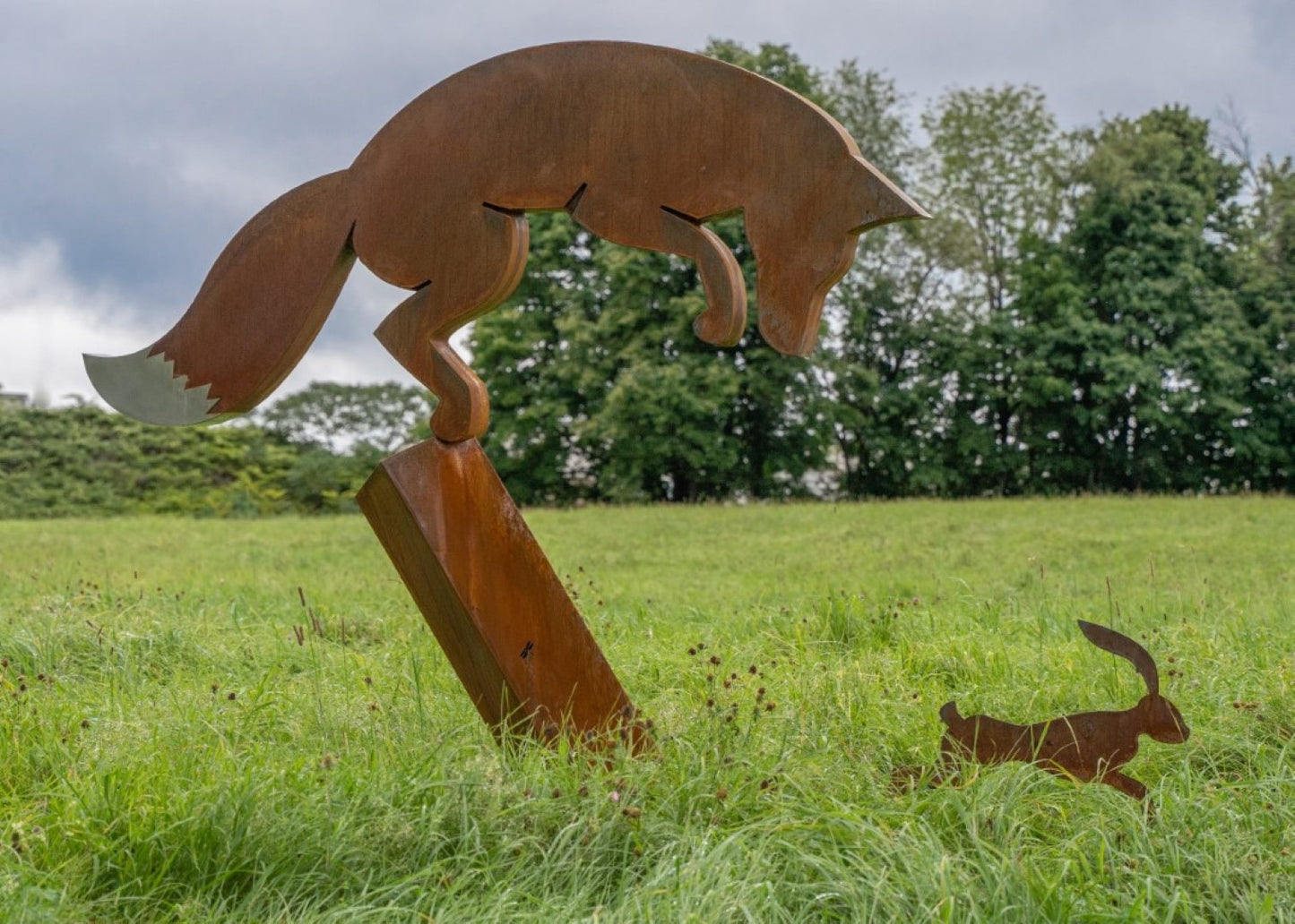 Jumping Fox