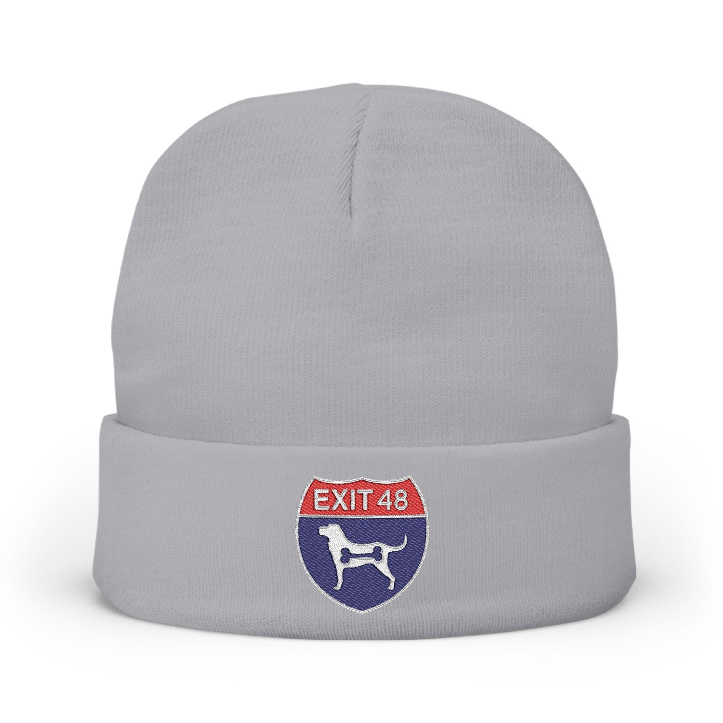 Knit Beanie (Embroidery)