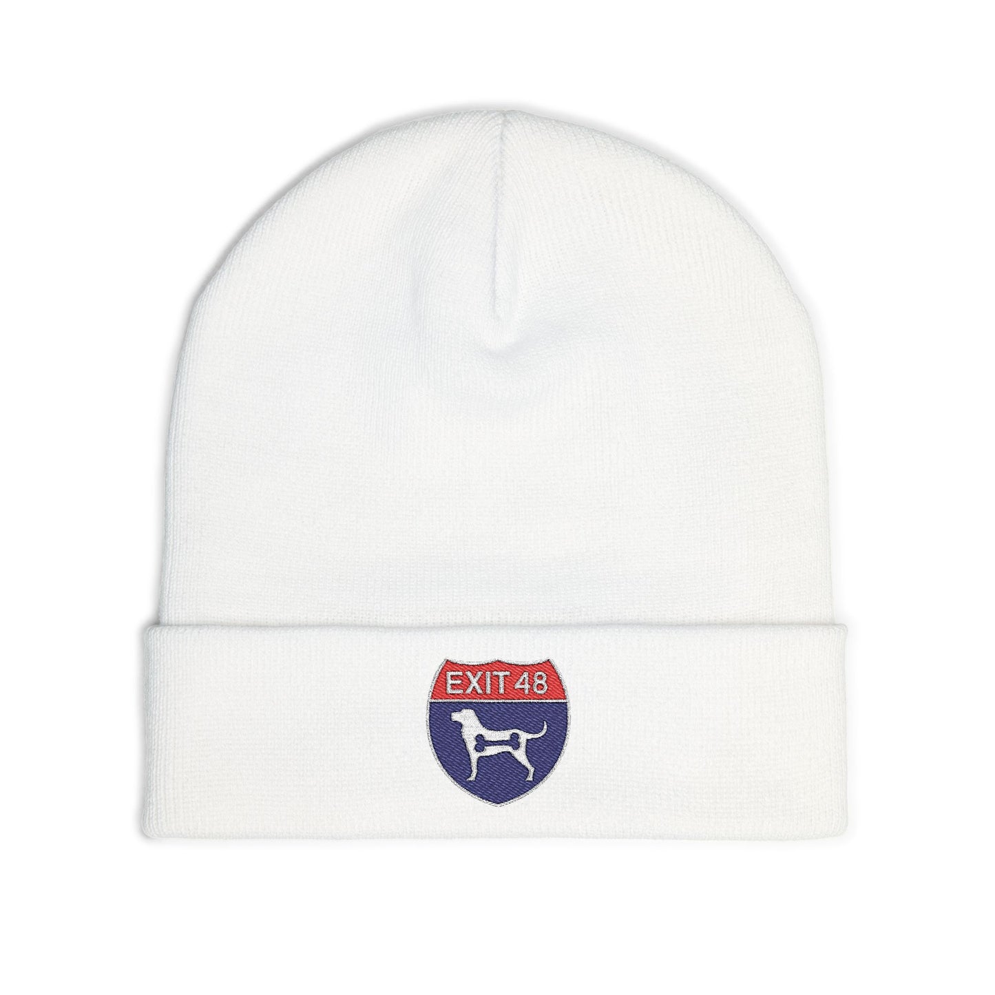 Knit Beanie (Embroidery)