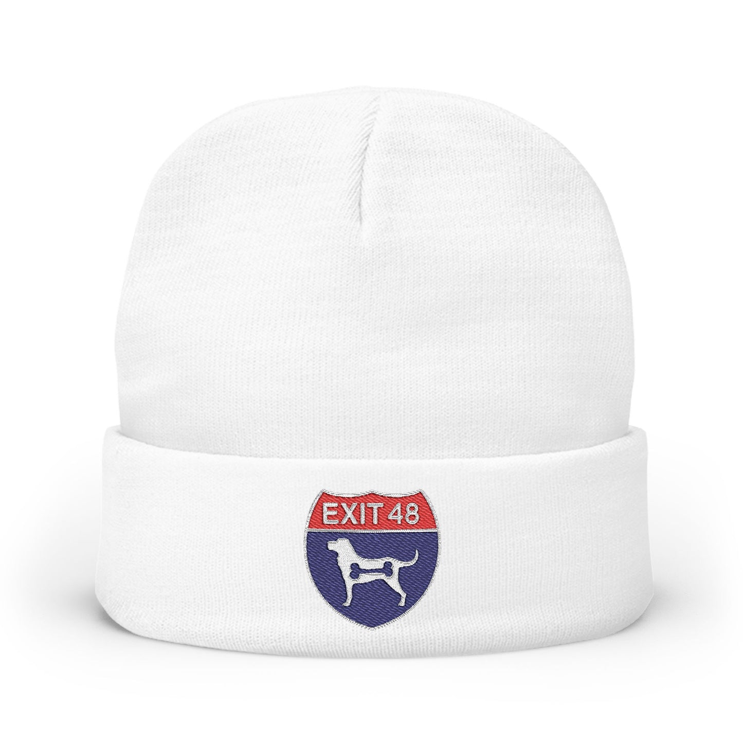 Knit Beanie (Embroidery)